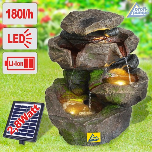 Gartenbrunnen solar teichpumpe - solar,