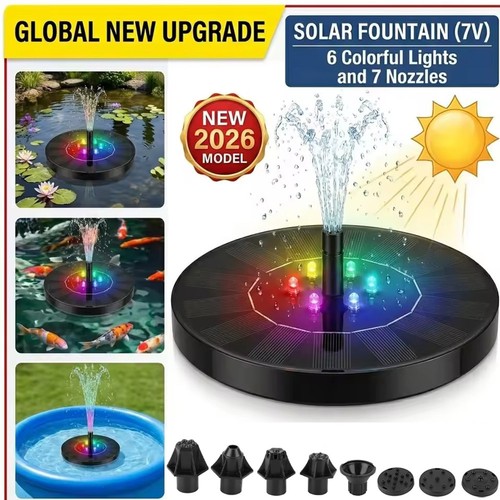 Led solar pumpe brunnen - solar,