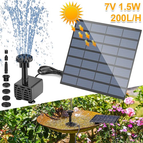 Solar pumpe springbrunnen - solar,