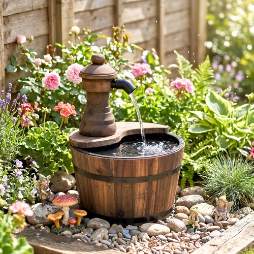 Outsunny gartenbrunnen - outsunny,