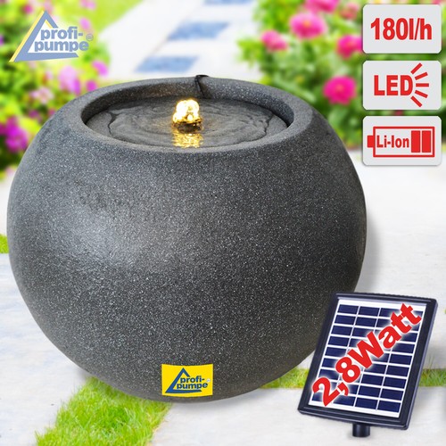 Solar gartenbrunnen - solar,