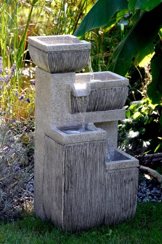 Gartenbrunnen stufig - gartenbrunnen, 4-stufig