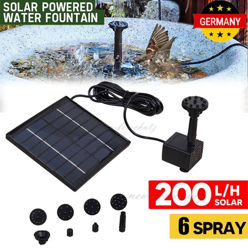 Solar pumpe springbrunnen - solar,