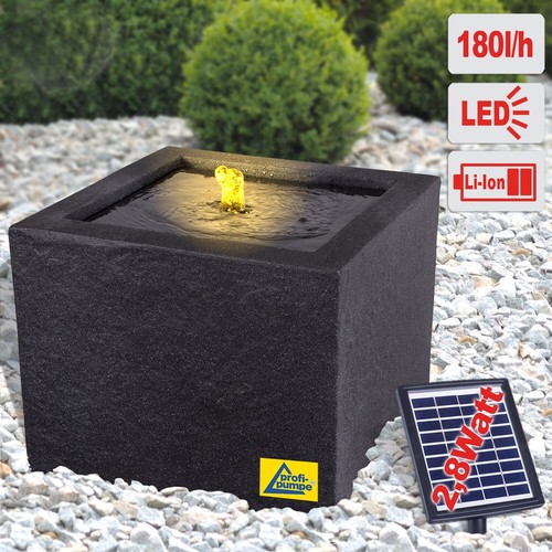 Solar gartenbrunnen - gartenbrunnen,