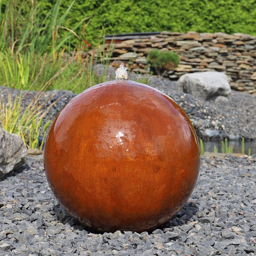 Clgarden cortenstahl brunnen - clgarden,