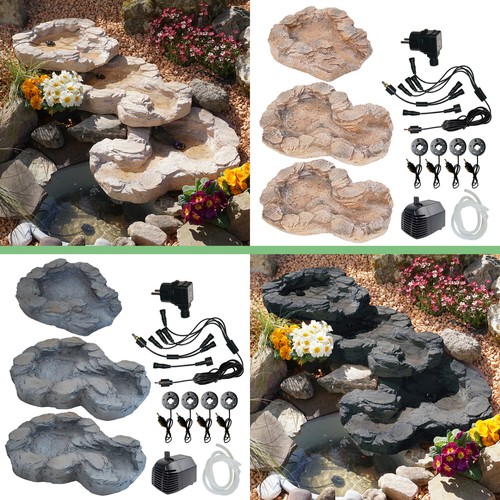 Bachlauf gartenbrunnen solar - bachlauf,