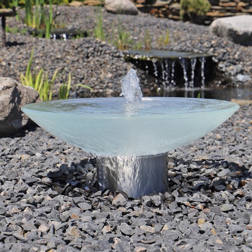 Design glas springbrunnen - design,