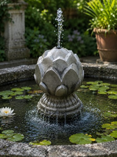Brunnenkugel/Wasserspiel,Sprin