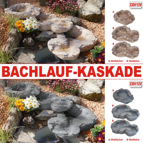 Gartenbrunnen bachlauf solar - gartenbrunnen,