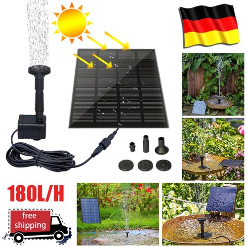 Solar pumpe springbrunnen - solar,