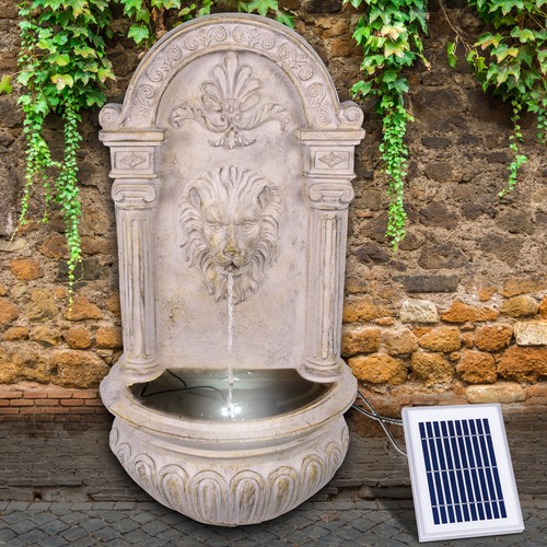 Solarbrunnen garten brunnen - solarbrunnen,