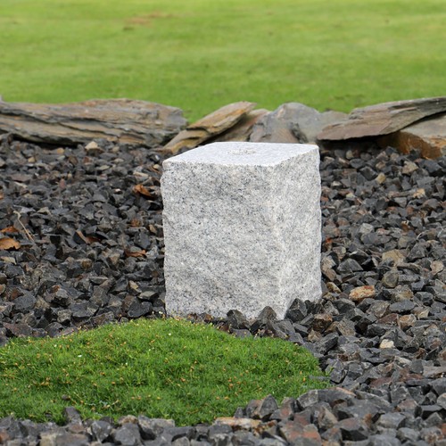 Granitsäule 20cm quellstein - granitsäule,